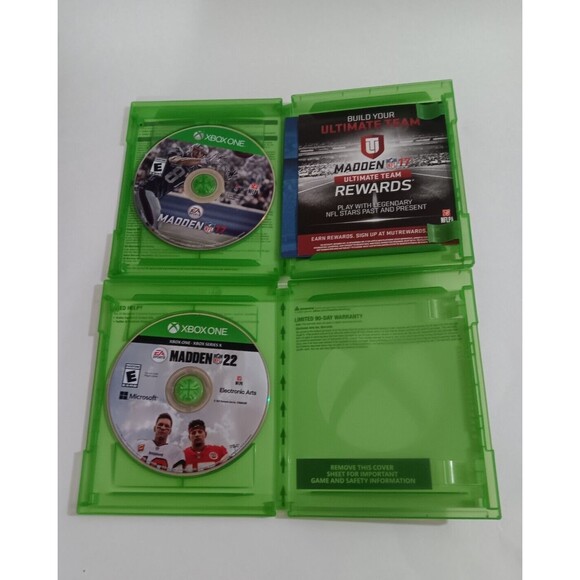 XBox One Madden 17 & Madden 22 (2 game set) - Picture 7 of 9